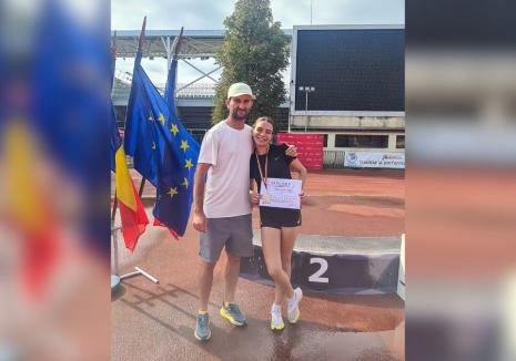 Andra Daria Danciu, dublă vicecampioană naţională la atletism U16