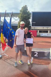 Andra Daria Danciu, dublă vicecampioană naţională la atletism U16