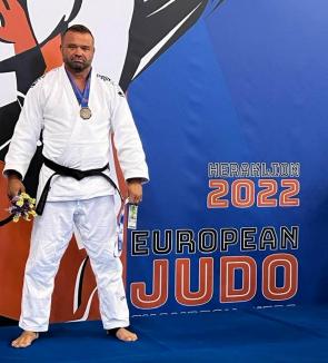 Aurel Gavriş, vicecampion european la judo master