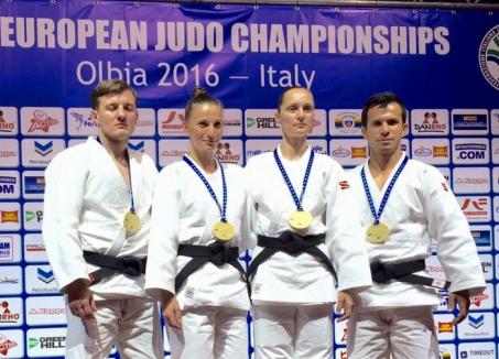 Orădenii Iulian Surlă şi Aurelian Fleisz, din nou campioni europeni la judo kata