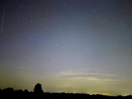 Spectacolul naturii: Aurora boreală şi Perseidele au putut fi admirate în Bihor (FOTO)