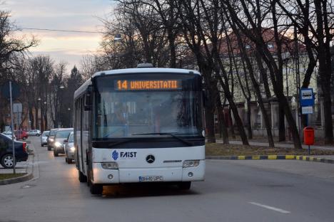 OTL: Se modifică traseele liniilor de autobuz 14, 30 şi 33