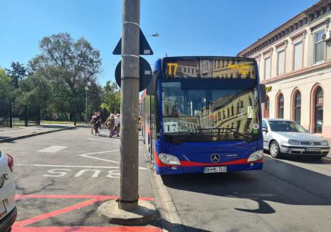 OTL: Modificare trasee autobuz în perioada 26 - 27 august 2023 din cauza închiderii circulaţiei auto pe strada Independenţei
