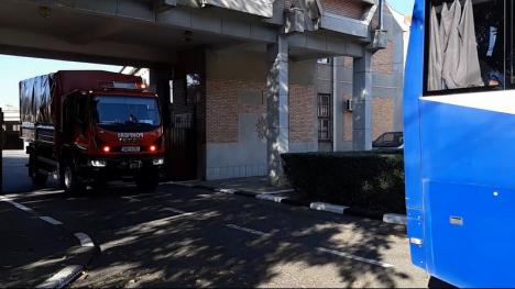 Cutremur de 7,5 pe scara Richter! Peste 100 de pompieri din Bihor au plecat în trombă spre Bucureşti în cadrul exerciţiului SEISM 2018 (FOTO/VIDEO)