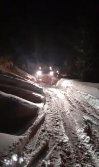 Avalanșă în Bihor, în zona Vârtop (VIDEO)