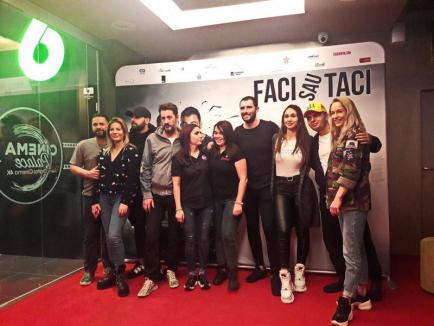 Sandra Izbaşa, Augustin Viziru şi alţi protagonişti ai noii comedii poliţiste 'Faci sau taci' s-au întâlnit şi fotografiat cu fanii orădeni (FOTO / VIDEO)