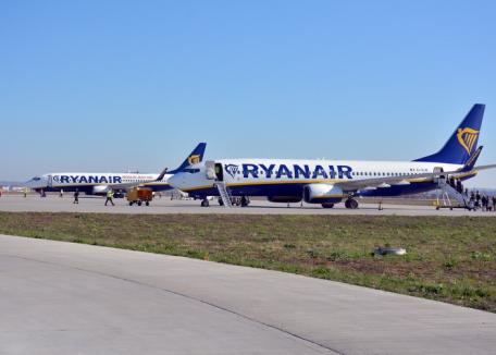 Mai repede: Zborurile pe ruta Oradea – Memmingen, operate de Ryanair, debutează în septembrie