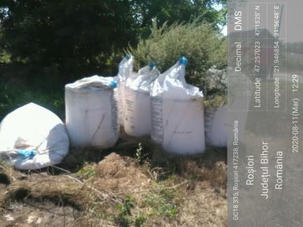 Evitaţi tragedia din Beirut! 11 tone de azotat de amoniu, depozitate neconform într-un sat din Bihor (FOTO)