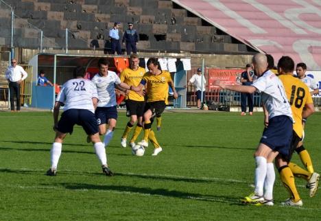 CS Oşorhei a învins liderul printr-un gol reuşit de Todea (FOTO)