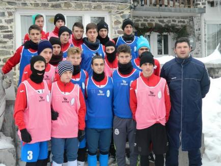 Fotbaliștii de la CSS LPS Bihorul îşi "încarcă bateriile" la Arieşeni (FOTO)
