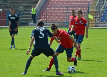 FC Bihor a învins cu 1-0 Minerul Motru şi a urcat pe locul II în play-out (FOTO)