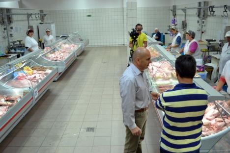 S-a extins şi modernizat: Investiţii de 183.000 euro în hala de carne din Piaţa Mare (FOTO)