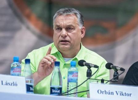 Viktor Orban la Băile Tuşnad: Imperiul Soros lezează interesele maghiarilor şi riscă siguranţa Europei