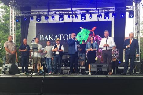 Festival de viță nobilă la Diosig: Peste 2.000 de persoane au degustat vinuri și produse tradiționale la Festivalul „Bakator” din Diosig (FOTO)