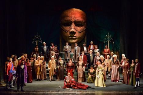 Opera Naţională din Cluj-Napoca aduce spectacolul 'Bal mascat' de Giuseppe Verdi la Oradea