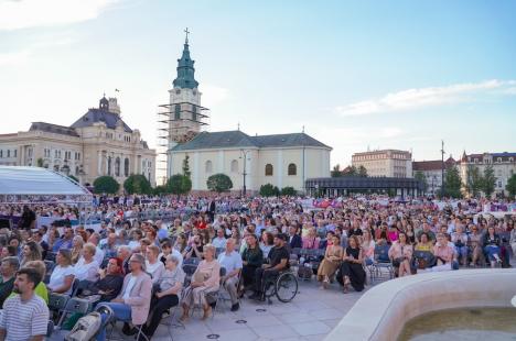 Balet în culori: Dansatori renumiți au încheiat Festivalul Sounds of Oradea (FOTO)