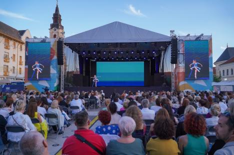 Balet în culori: Dansatori renumiți au încheiat Festivalul Sounds of Oradea (FOTO)