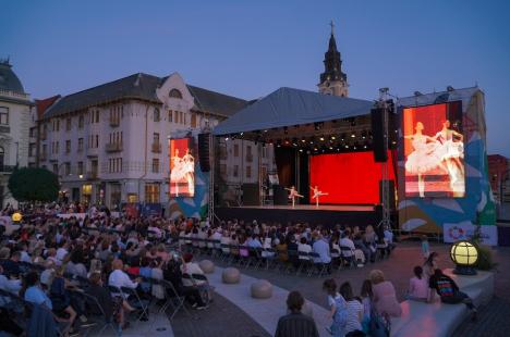 Balet în culori: Dansatori renumiți au încheiat Festivalul Sounds of Oradea (FOTO)