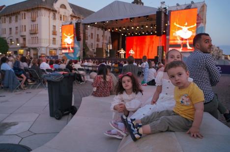 Balet în culori: Dansatori renumiți au încheiat Festivalul Sounds of Oradea (FOTO)