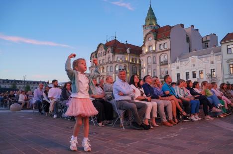 Balet în culori: Dansatori renumiți au încheiat Festivalul Sounds of Oradea (FOTO)