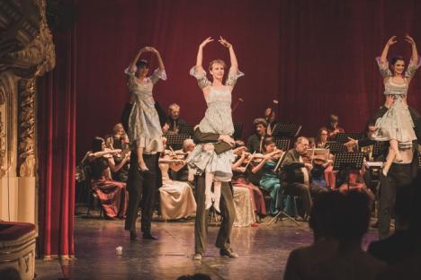 Bal vienez cu ţinute de gală şi balerini, la Teatrul Regina Maria (FOTO)