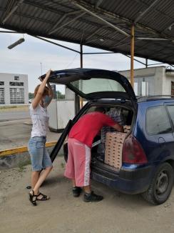 „Bancherul” sărmanilor: O clujeancă s-a mutat la Oradea pentru a duce surplusul de alimente din magazine pe mesele nevoiașilor (FOTO)