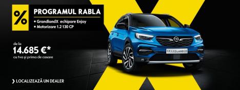 OPEL WEST te aşteaptă cu preţuri speciale în programul Rabla pentru vehiculele Opel!