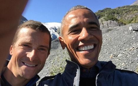 Barack Obama, în sălbăticie cu Bear Grylls