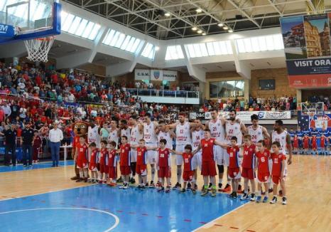 CSM CSU Oradea, primeşte, sâmbătă seară, replica echipei BC Mureş, în Liga Naţională de baschet