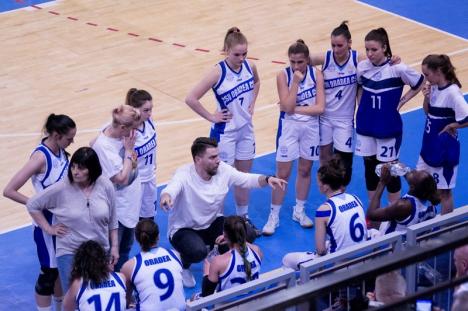 O victorie şi o înfrângere pentru Universitatea CSM Oradea în jocurile de pe teren propriu de sâmbătă şi luni (FOTO)