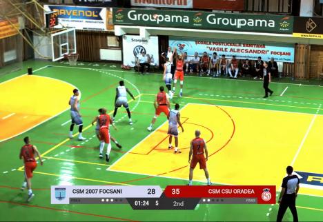 Victorie facilă pentru CSM CSU Oradea în jocul de la Focşani, din Liga Naţională