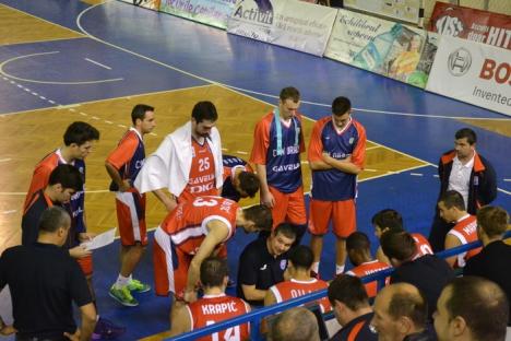 Înfrângere pe final: CSM U Oradea a cedat cu 84-86 meciul cu CSU Atlassib Sibiu