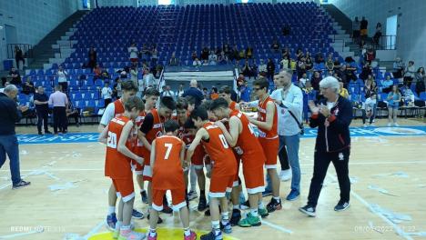 Echipa CSM CSU LPS Oradea a devenit vicecampioană națională la baschet masculin U13 (FOTO)