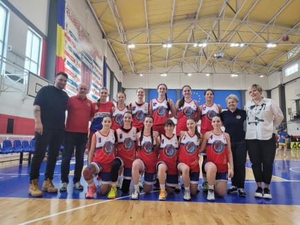 Baschetbalistele de la CS Crişul Oradea au cucerit medaliile de bronz la Campionatul Naţional U19 (FOTO)