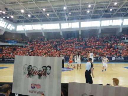 Steliştii au egalat: Baschetbaliştii de la CSM CSU Oradea au pierdut meciul al doilea al finalei (FOTO)