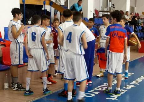 Echipa de baschet masculin U13, pe locul opt la finalul campionatului