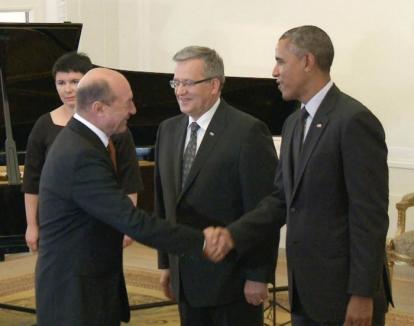 Barack Obama către Traian Băsescu: "Ce faci, prietene?"