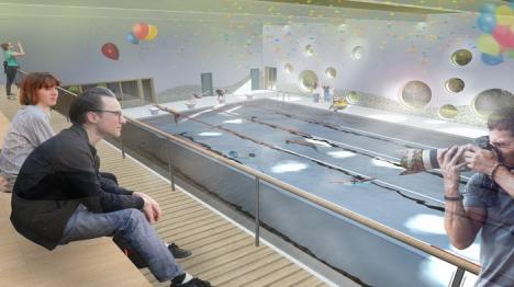 Primele bazine didactice de înot din judeţ vor fi făcute la Săcueni şi Nucet. Vezi cum vor arăta! (FOTO)