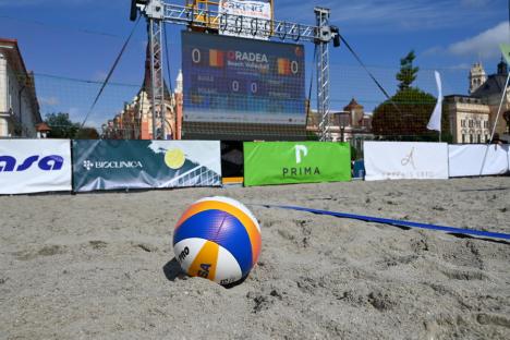 Oradea Beach Volleyball Tournament a ajuns la final. Vaida Beata - Nagy Eszter și Chafic Saliba - Joe El Azzi, perechile câștigătoare (FOTO)