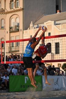 Oradea Beach Volleyball Tournament a ajuns la final. Vaida Beata - Nagy Eszter și Chafic Saliba - Joe El Azzi, perechile câștigătoare (FOTO)