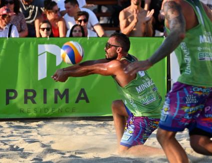 Oradea Beach Volleyball Tournament a ajuns la final. Vaida Beata - Nagy Eszter și Chafic Saliba - Joe El Azzi, perechile câștigătoare (FOTO)