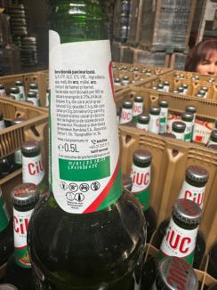 1,8 milioane de sticle de bere Ciuc, retrase de la comercializare. S-a găsit rugină pe sticle și capace (FOTO/VIDEO)