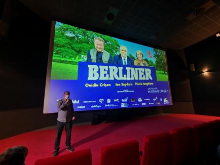 La 'Berliner' te simţi salontan. Cel mai nou film al lui Marian Crişan poate fi văzut în Oradea, la Cinema Palace (FOTO / VIDEO)