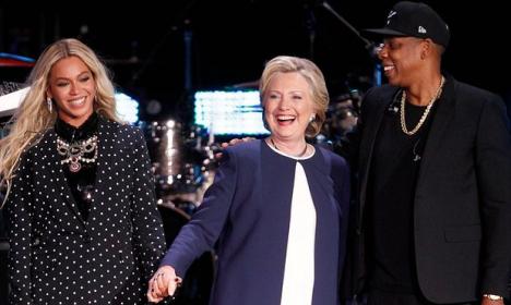 Beyonce şi Jay Z au organizat un concert pentru Hillary Clinton înainte de alegerile din SUA (VIDEO)