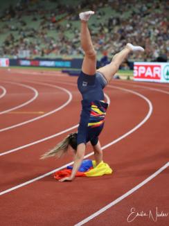 Aur la atletism la Campionatul European, după 20 de ani, pentru România: Bianca Ghelber a triumfat la aruncarea ciocanului (FOTO/VIDEO)