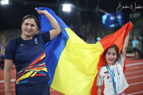 Aur la atletism la Campionatul European, după 20 de ani, pentru România: Bianca Ghelber a triumfat la aruncarea ciocanului (FOTO/VIDEO)