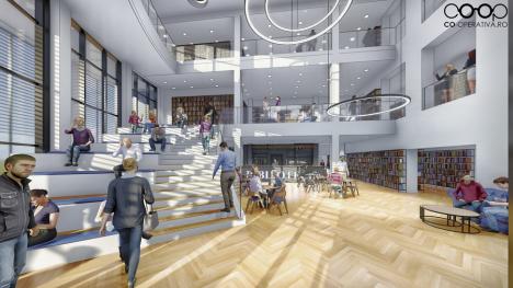 Ce firmă va moderniza Biblioteca Județeană din Oradea, cu peste 10 milioane de lei (FOTO)