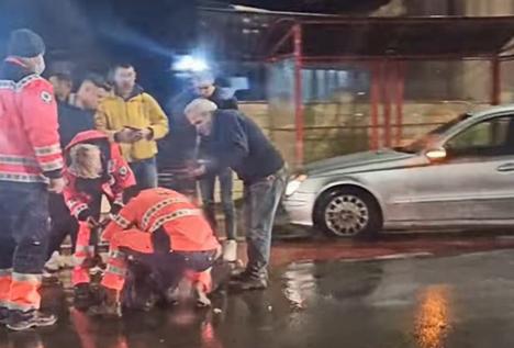 Încă un accident în Bihor, pe DN1, în Oşorhei: Un biciclist a fost lovit de mașină