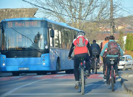 Săptămâna Mobilităţii la Oradea: Care mijloc de transport e mai rapid în oraş?