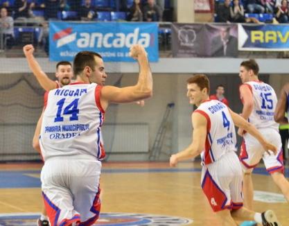CSM Oradea a câştigat pe terenul Stelei şi are mari şanse să intre în play-off între primele patru echipe
